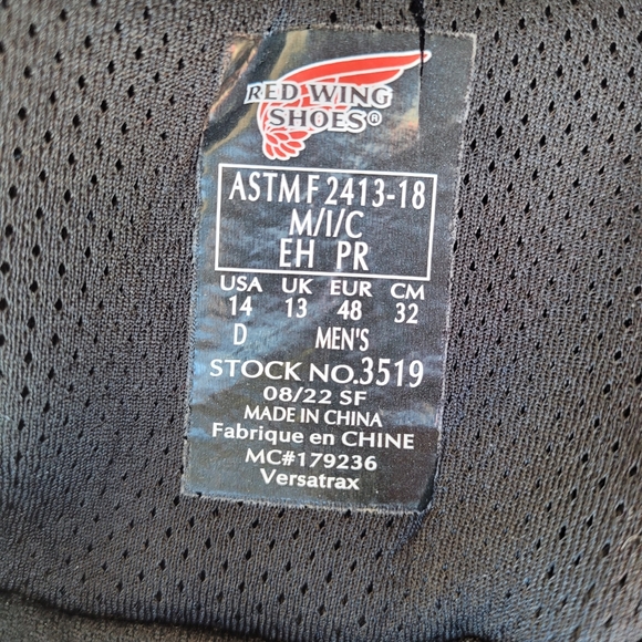 TRADESMAN Men's Redwing WATERPROOF CSA SAFETY TOE BOOT - Picture 10 of 10